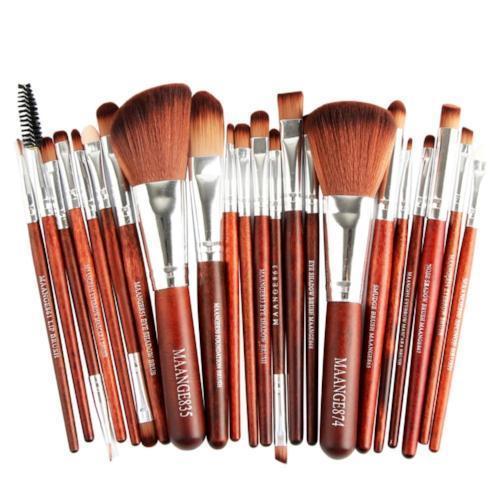 22 Piece Cosmetic Makeup Brush Set