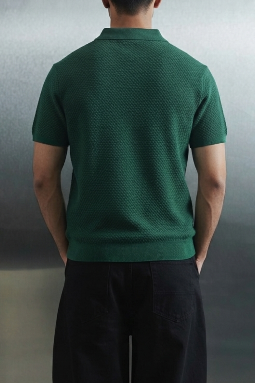 Dobby Knitted Polo