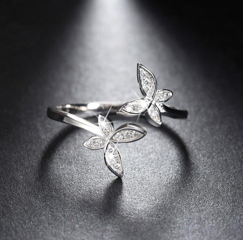 Fashion 925 Silver Adjustable RING Sterling Silver Ring