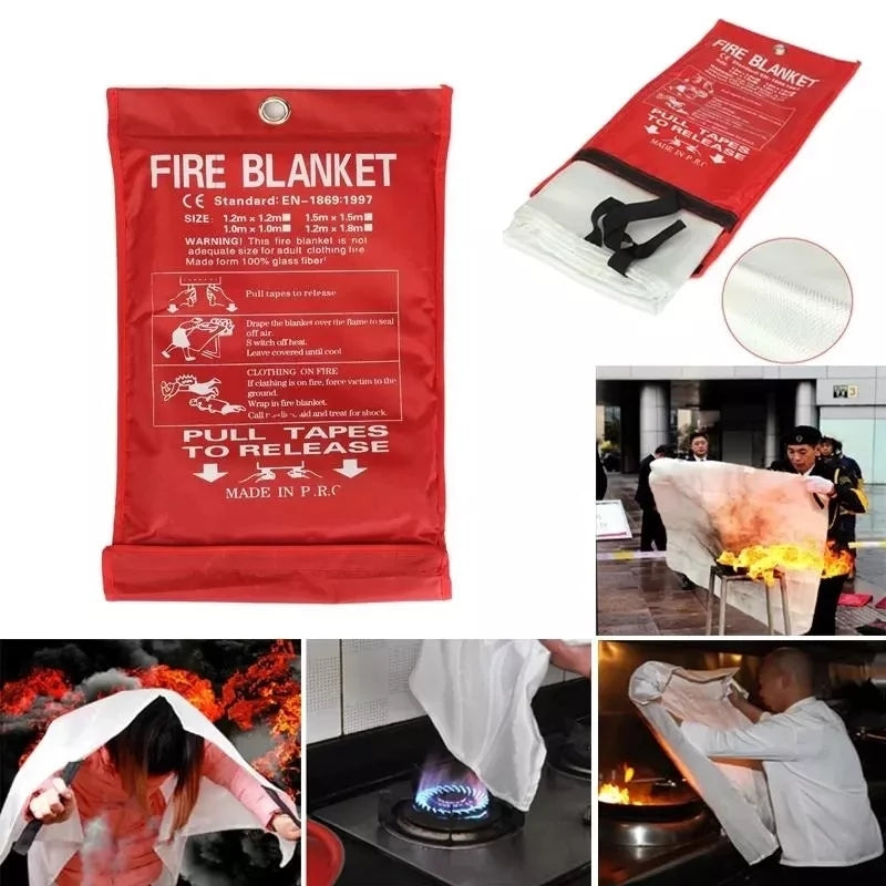 Fire-Fighting Blanket Glass Fiber Fire-Fighting Blanket Home Safety