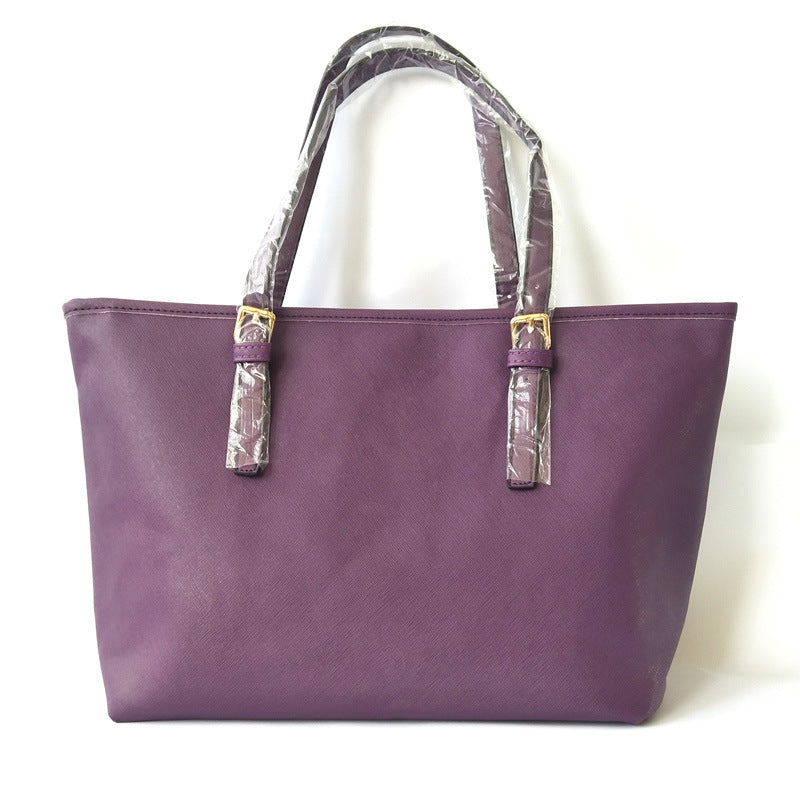 Fashion Handbag Cross Grain Leather Shoulder Bag Lady Bag Shopping Bag Autumn Female Bag