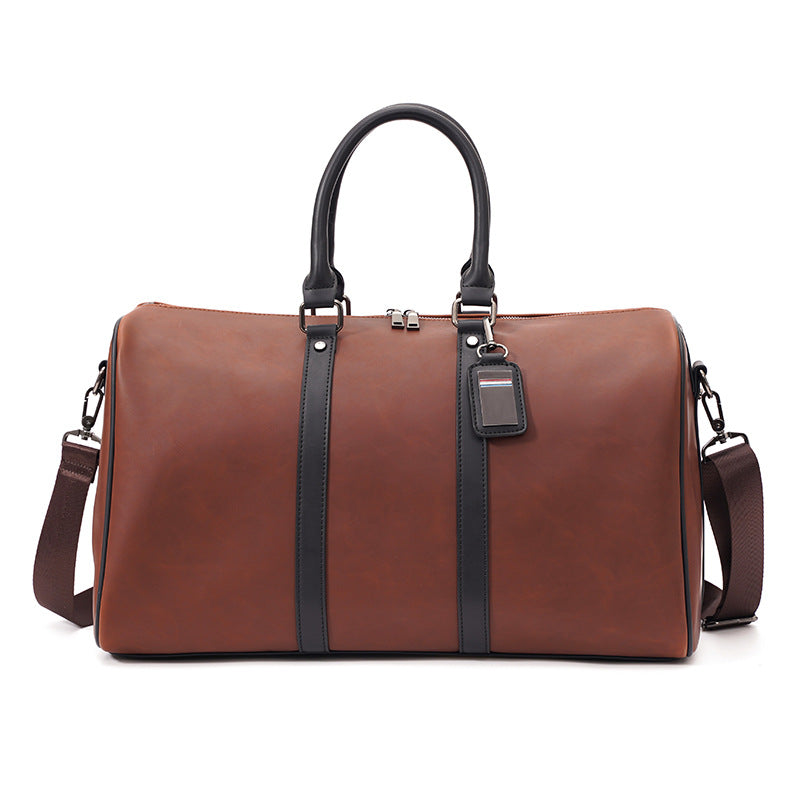 Spot Wholesale Large Capacity Men's Horizontal Travel Bag Short