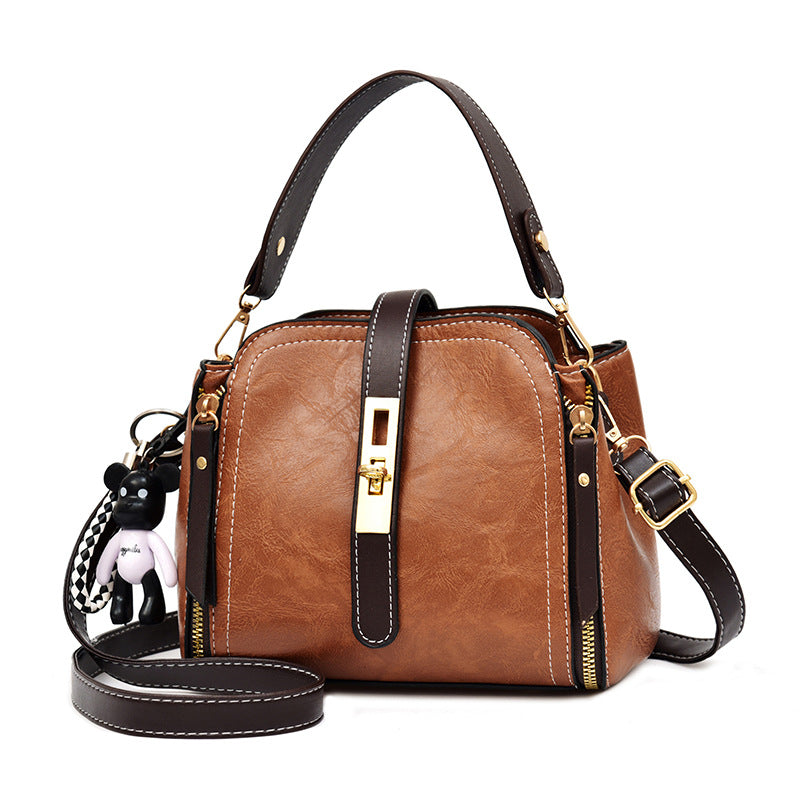 Fashion PU Leather Handbags Small Flap Crossbody Shoulder