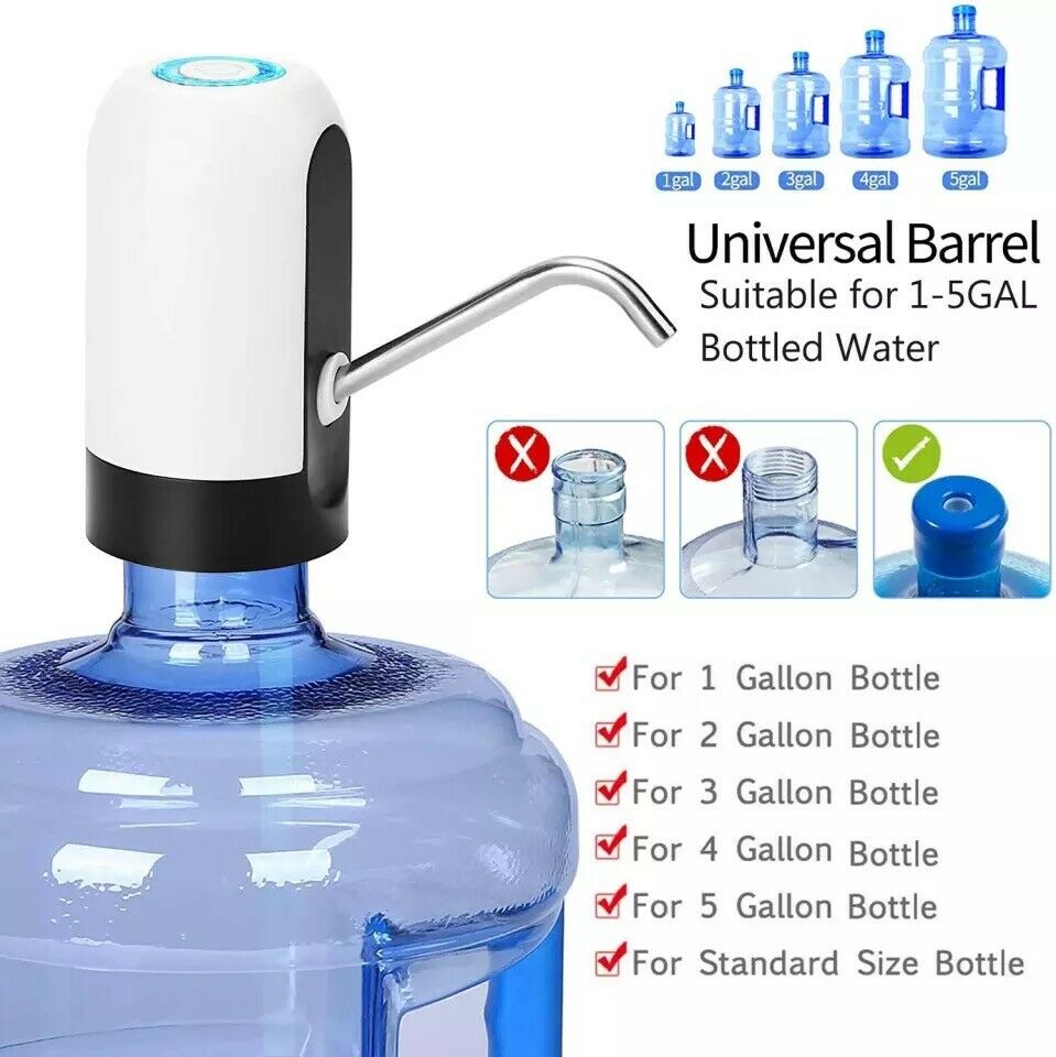 Water Bottle Electric Automatic Universal Dispenser 5 Gallon USB USB Water Dispenser Automatic Drinking Water Bottle