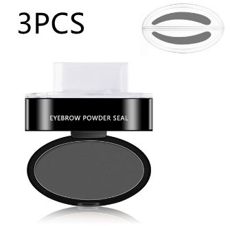 Eyebrow Powder Stamp Tint Stencil Kit Cosmetics Professional Makeup Waterproof Eye Brow Stamp Lift Eyebrow Enhancers Stencil Kit