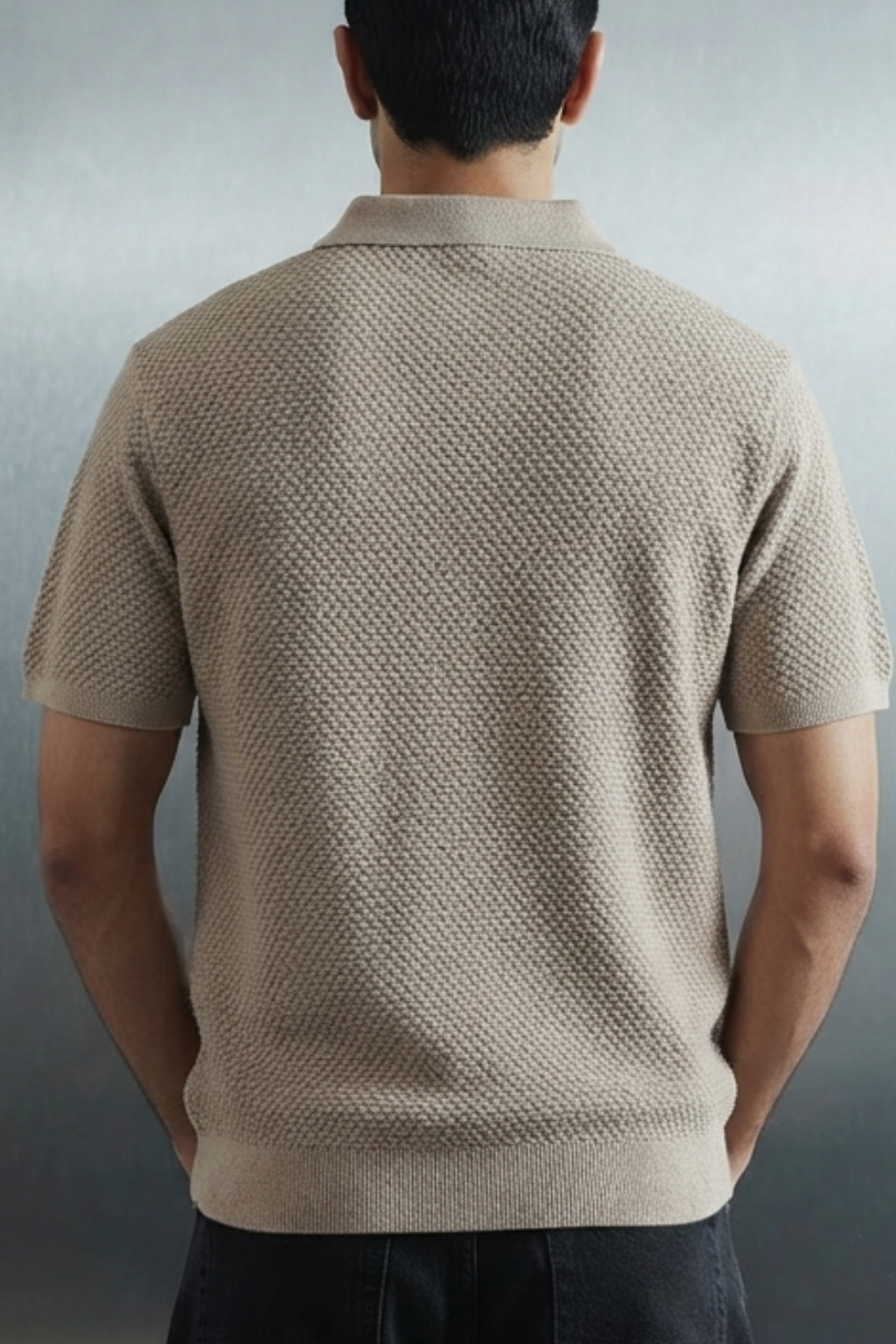 Dobby Knitted Polo
