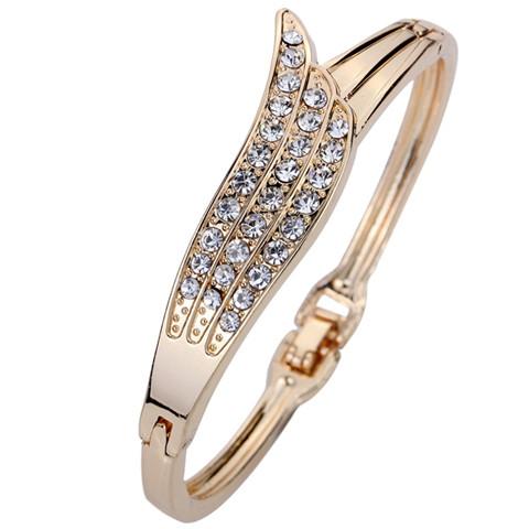 Bracelet Jewelry Boutique Temperament Fashion Bracelet Full Diamond Bracelet Angel Wing Bracelet