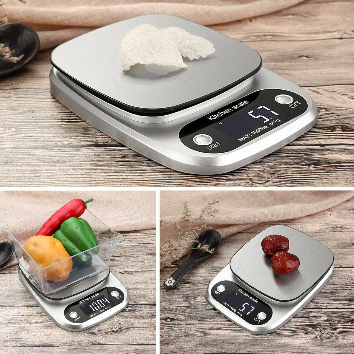 Digital Kitchen Food Diet Scale, Multifunction Weight Balance