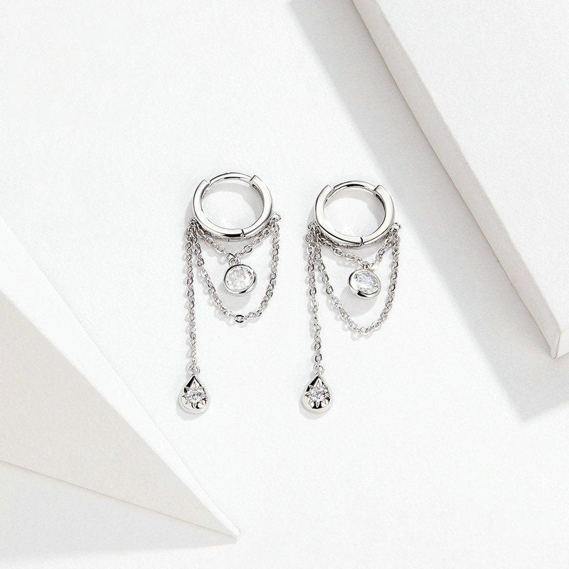 Women's Sterling Silver Earrings