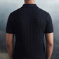 Cable Knitted Polo