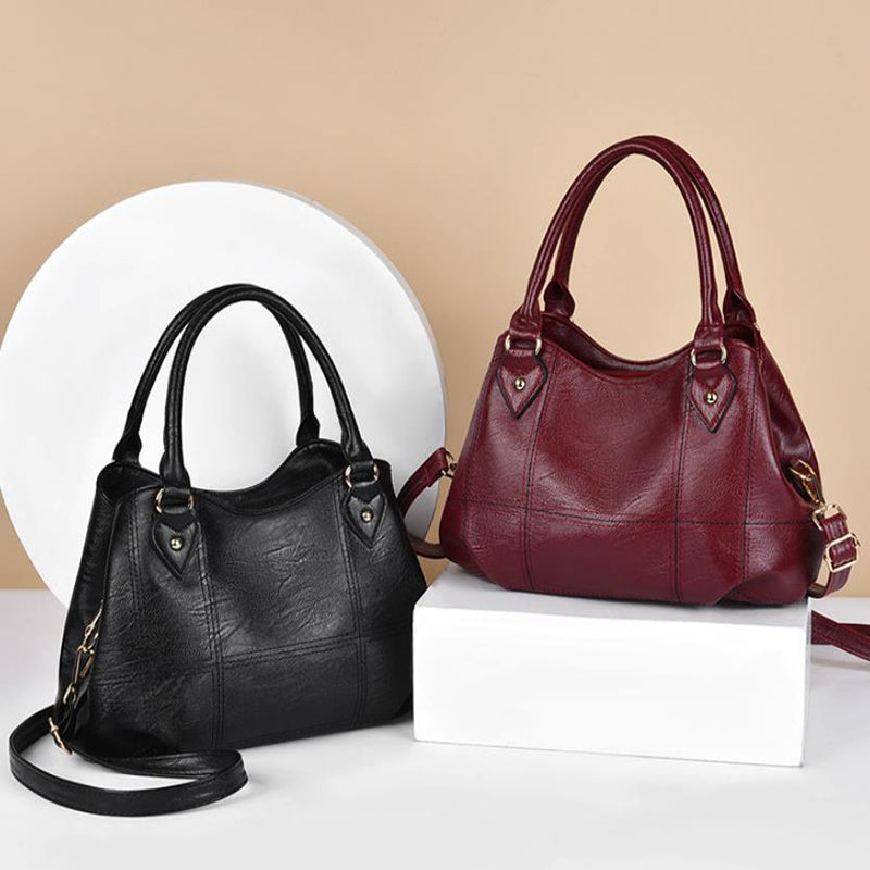Women Handbags Shoulder Bag Solid Color Plain Daily Office Bags