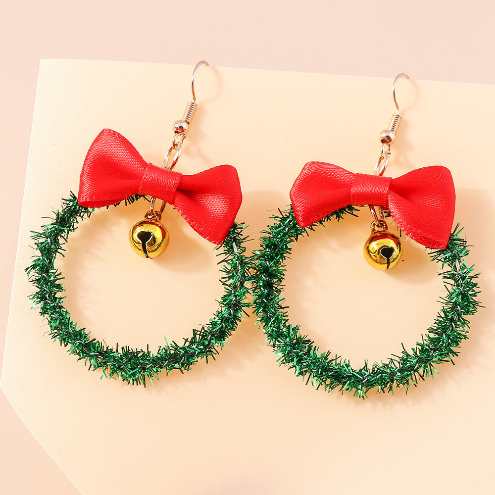 New Christmas Tree Earrings Felt Earrings