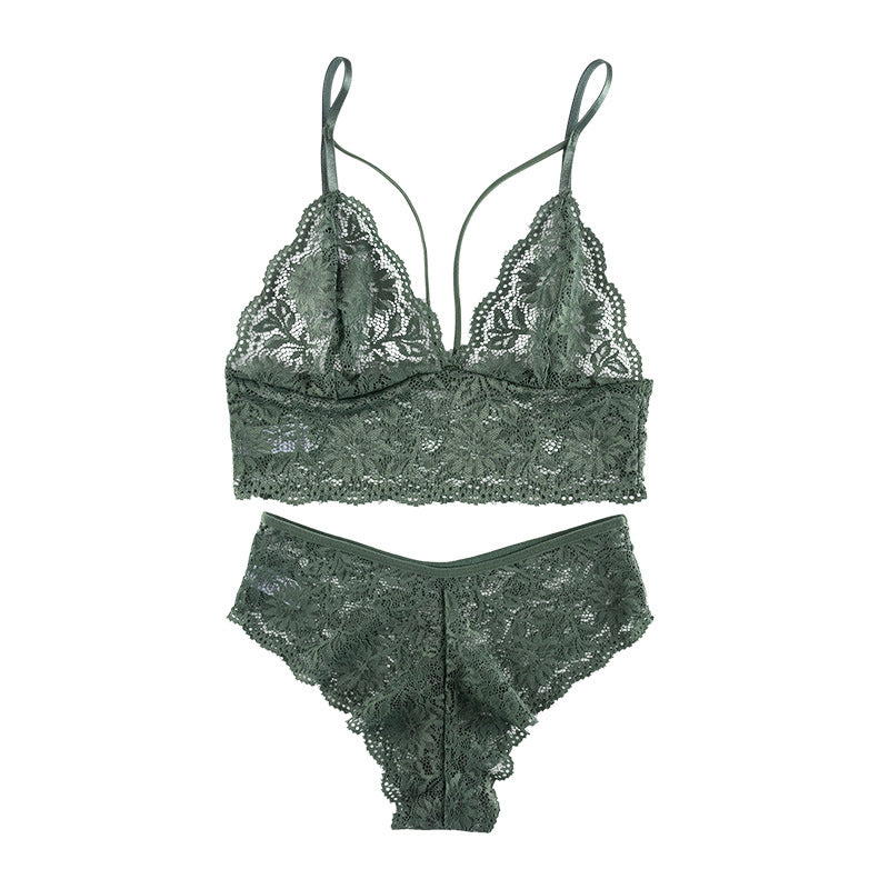 European And American Style Ultra-thin Lingerie Set