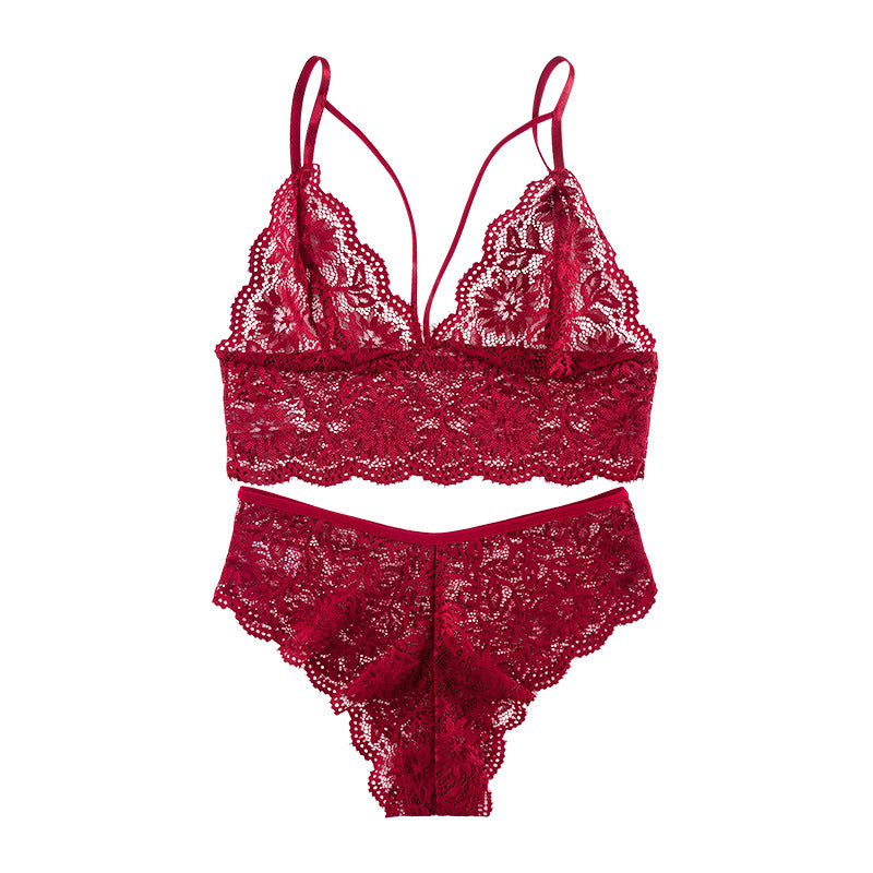 European And American Style Ultra-thin Lingerie Set
