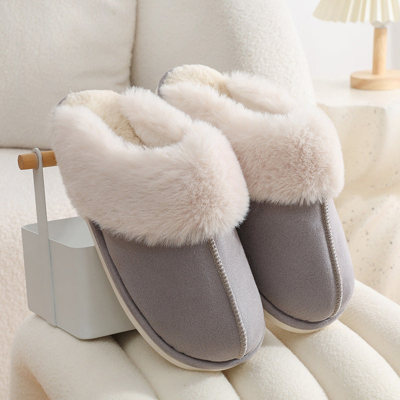 Winter Warm Plush Home Slippers Indoor