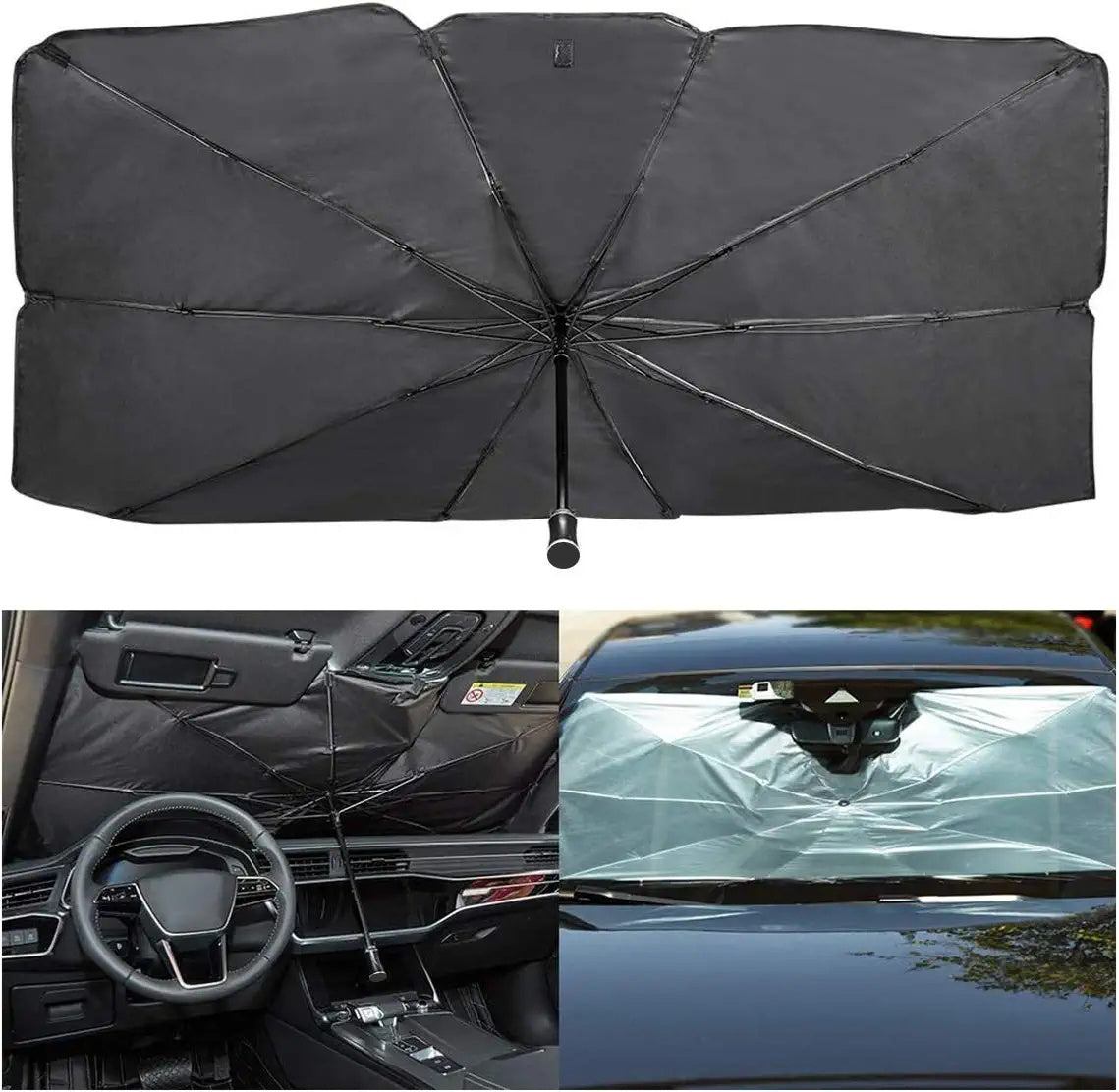 57\' X 31\' Car Umbrella UV Reflecting Sun Shade