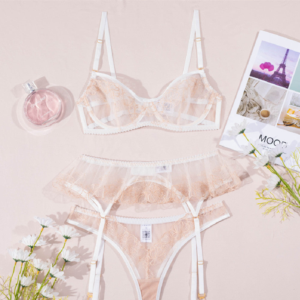 Three-point Thin Lingerie Set For Women