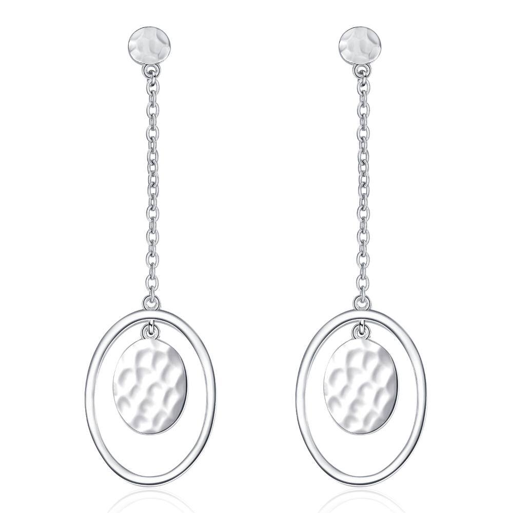 Threader Earrings Tassel Dangle Sterling Silver Earring for Women