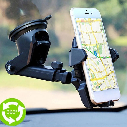 Windshield Car Phone Holder Universal in Car Cellphone Holder Stand Adjustable Phone Suction Cup